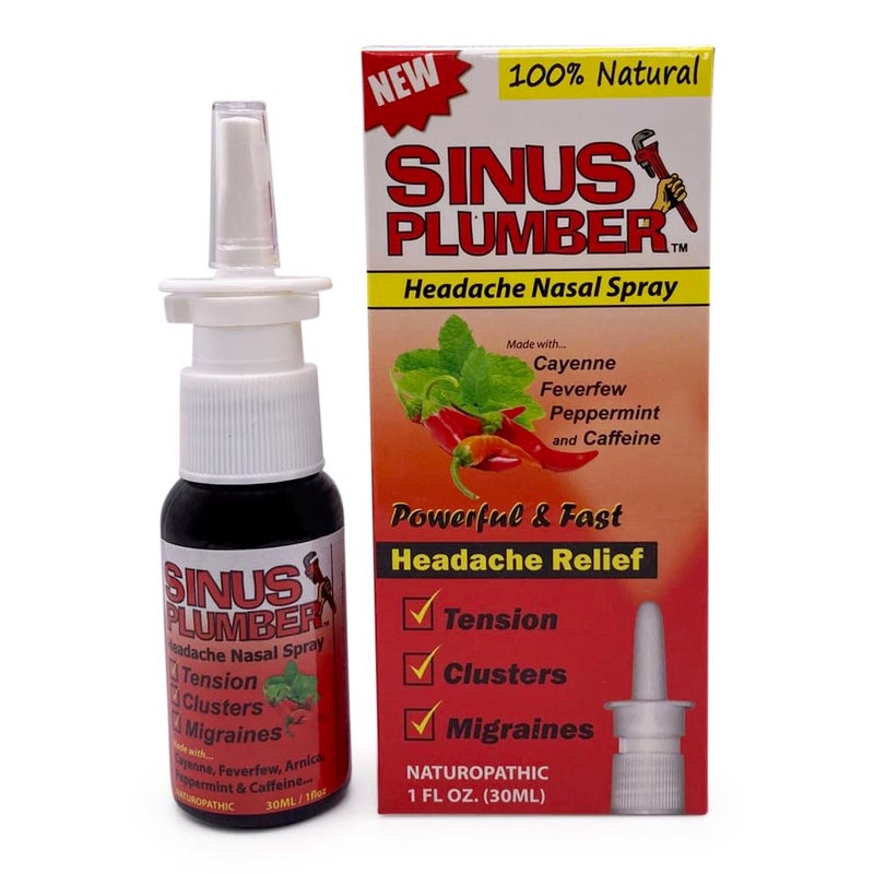 Sinus Plumber Sinus Plumber Headache Nasal Spray Headache Formula