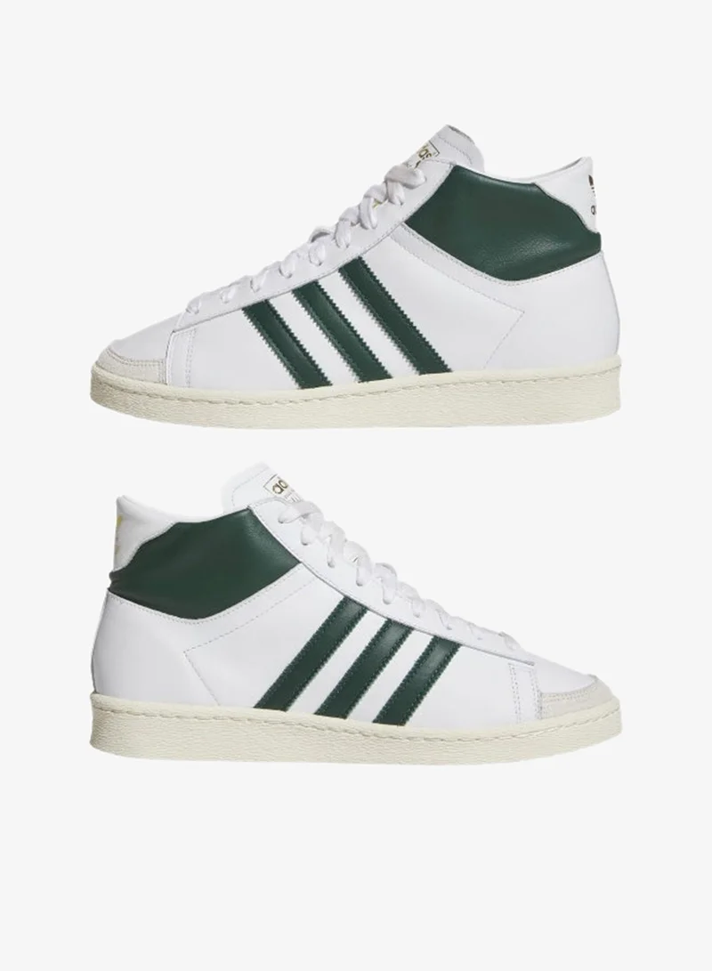 adidas Originals FTWWHT/CGREEN/OWHITE adidas JABBAR HI White Originals Unisex Shoes  | Best Price UAE