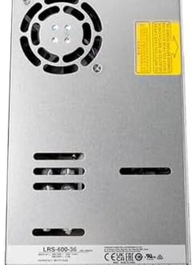 LRS 600 36 مصدر طاقة صناعي 36 فولت 16.7 أمبير 600 واط 92% كفاءة تحكم آلي - Image 4