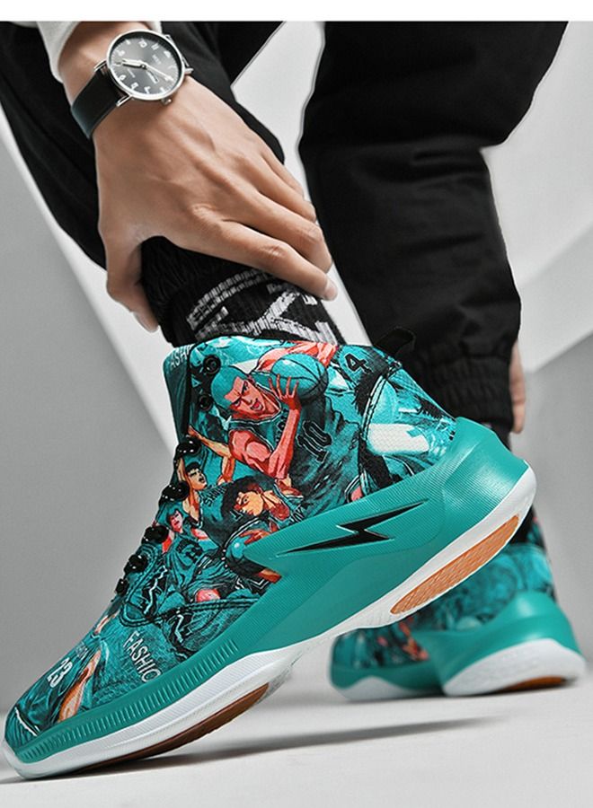 NIBEMINENT Men's casual high-top basketball sneakers  - Image 2