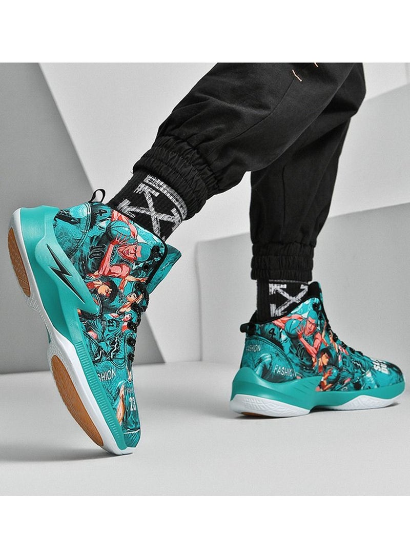 NIBEMINENT Men's casual high-top basketball sneakers  - Image 5
