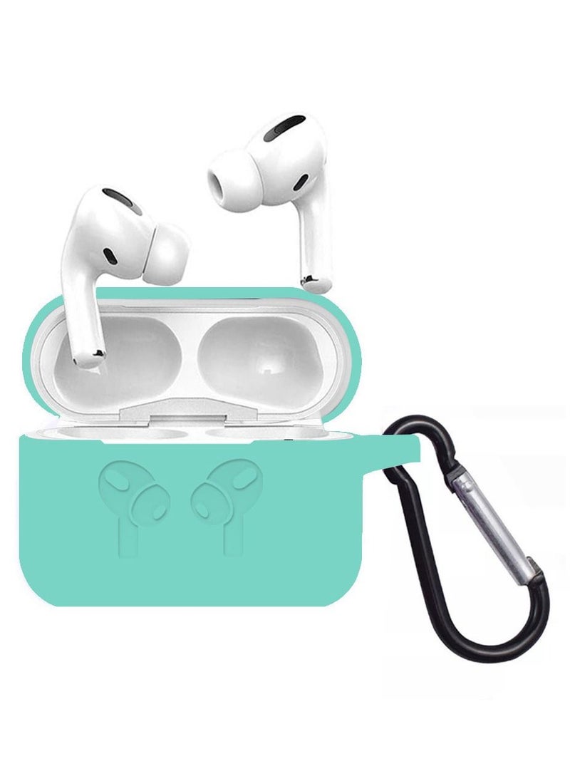 CATANES - AirPods Pro 2 Case Soft Silicone Cover Shockproof Skin with Keychain Carabiner Compatible with Apple AirPods Pro 2nd Generation 2022 Case - Image 1