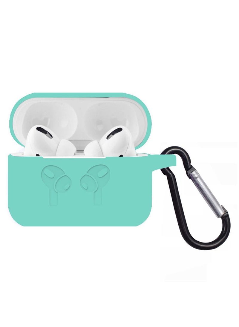 CATANES - AirPods Pro 2 Case Soft Silicone Cover Shockproof Skin with Keychain Carabiner Compatible with Apple AirPods Pro 2nd Generation 2022 Case - Image 1
