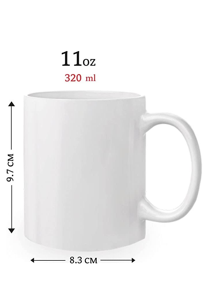PRINTSHOP4ME Happy Anniversary Couple Mug Gifts - Best Anniversary MUG - Wedding Anniversary Mug - Anniversary Couple Mug- COFFEE MUG - Set of 2 Pcs (Design 5)  - Image 3