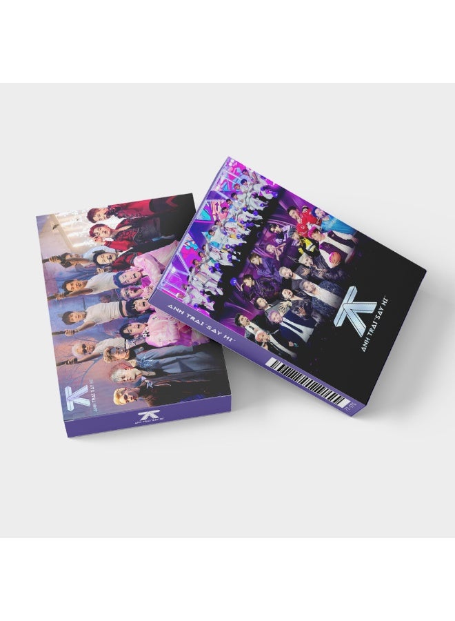 NIBEMINENT 30 Pcs Anh Trai Say Hi Lomo Cards Card For Fans Collection Gifts - Image 1