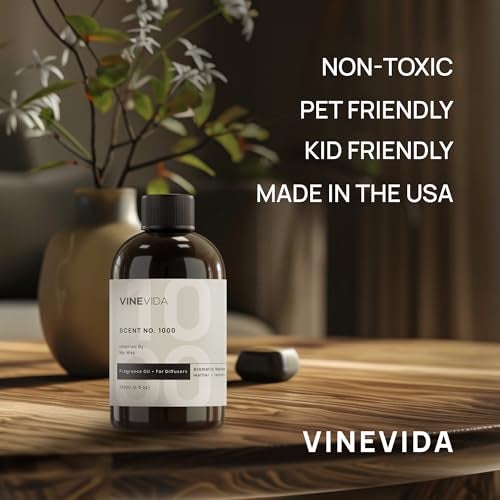 VINEVIDA [4 Fl Oz] Luxury Hotel Scent Diffuser Oil - Scent No.1012 Inspired by Ritz Carlton Hotel, Fragrance for Cold Air Diffuser, Home Luxury Scents, Scents Collection Essential Oil for HVAC - Image 4