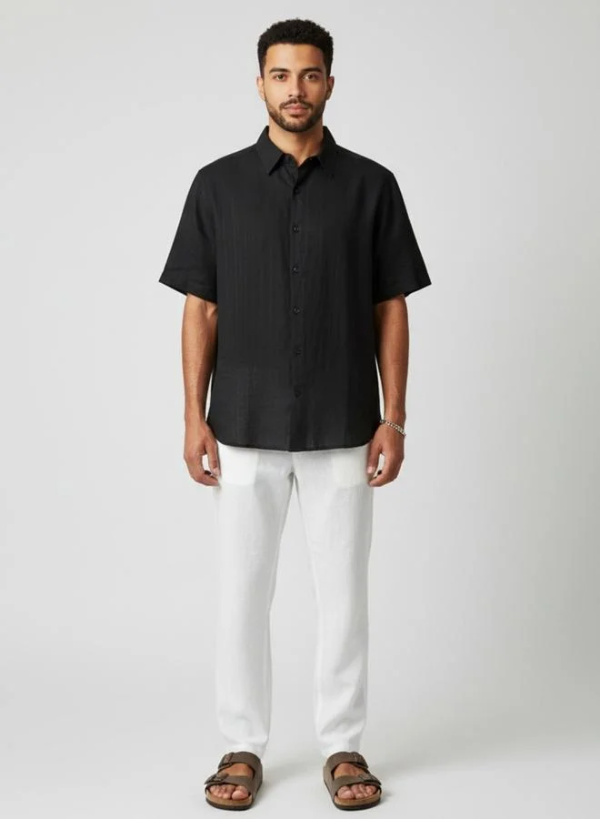 ترولوم Men Classic Solid Casual Shirt