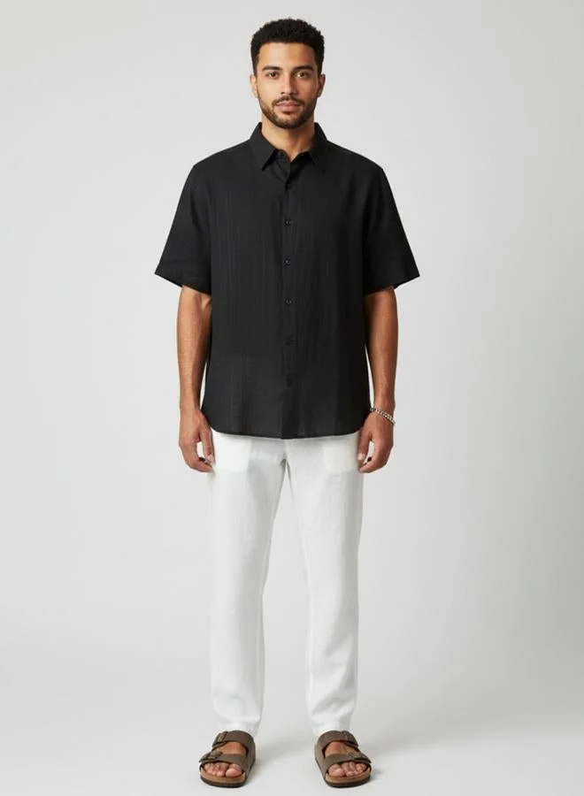 ترولوم Men Classic Solid Casual Shirt