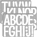Bemeol 30 Sheets Large Letter Stickers 4 Inch Alphabet Letter Stickers Self Adhesive Sticker Letters for Bulletin Boards Classroom Home DecorWhite - Image 2