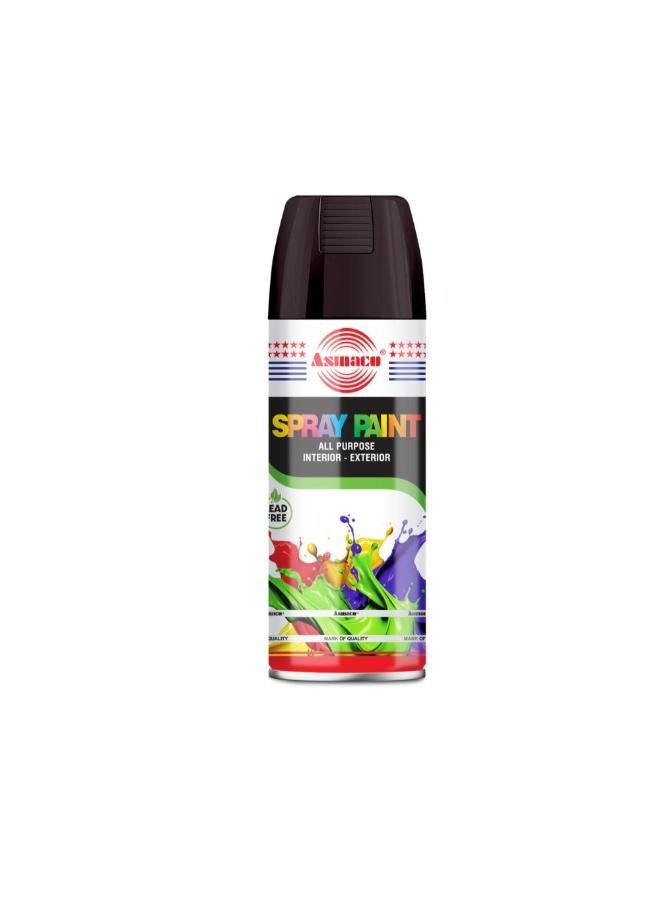Asmaco Spray Paint - Black - 400 Ml - Set of 01