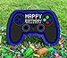 Jergrim Blue Video Game Controller Piata Small Stick Included 17x11x 3 Perfect for Birthday Gamer Parties Party Decor Gaming theme parties and other Decorations - Image 2