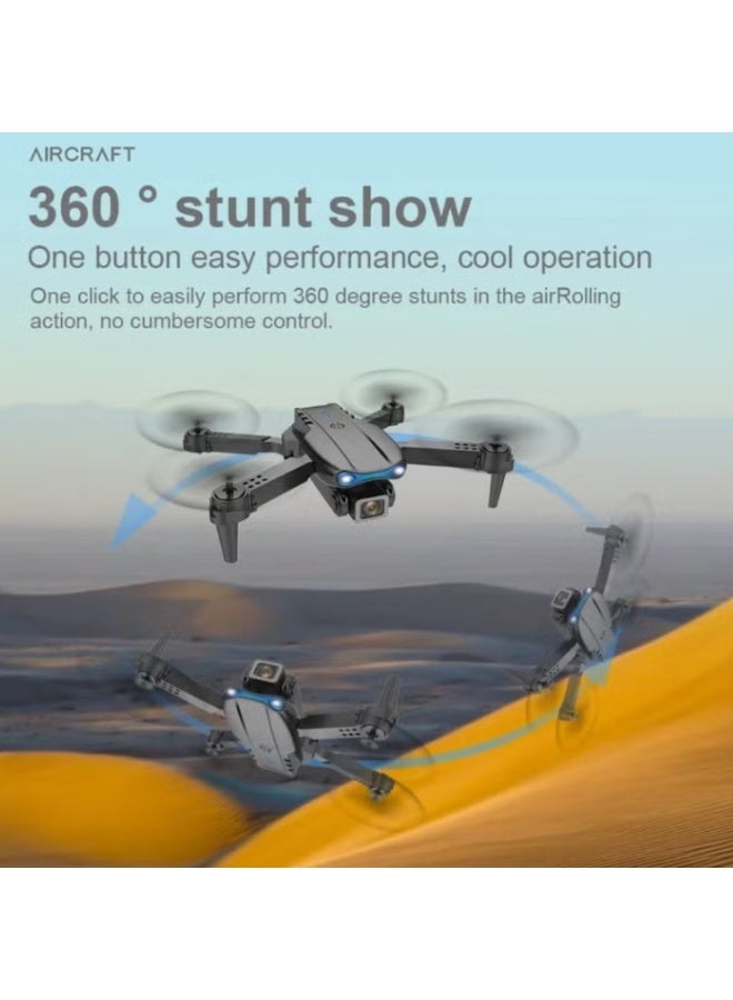REBENUO E88 Pro Foldable Drone with 4K Camera – WiFi FPV, Altitude Hold, Headless Mode, Auto Return, App Control, 15-Minute Flight Time - Image 4