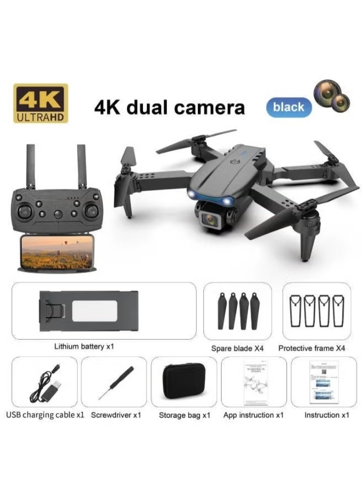 REBENUO E88 Pro Foldable Drone with 4K Camera – WiFi FPV, Altitude Hold, Headless Mode, Auto Return, App Control, 15-Minute Flight Time - Image 2