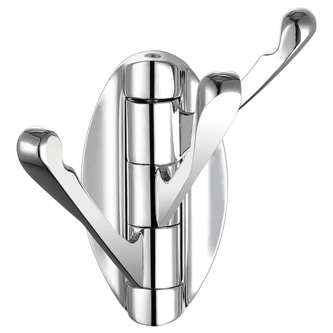 BATHROOM TOWEL HOOK SWIVEL METAL HAND TOWEL HOOK FOR WALL FOLDABLE ROBE COAT HANGER CHROME