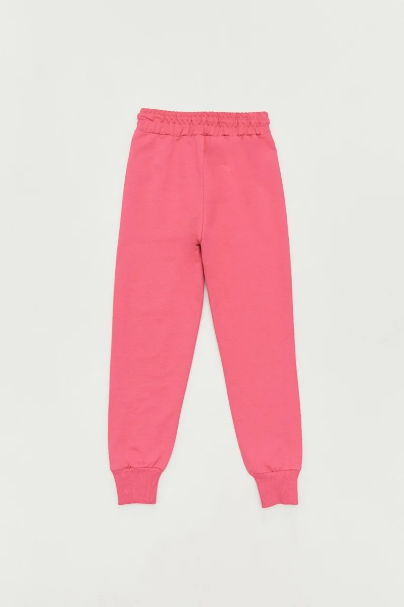 فولامودا Button Detailed Lace Waist Jogger Girl's Sweatpants