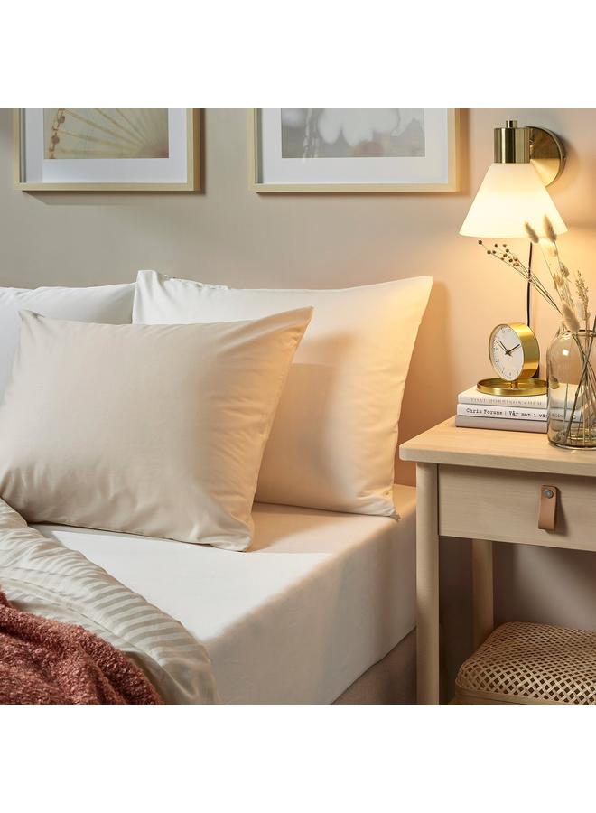 erorex Fitted sheet, white, 160x200 cm - Image 4