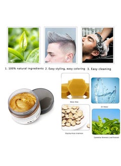 MOFAJANG MOFAJANG Orange Gold Instant Hair Coloring Wax, Temporary Hair Dye Pomade for Men & Women's Natural Hairstyles, Party, Cosplay - 4.23 oz  - Image 3