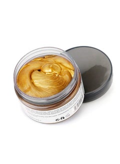 MOFAJANG MOFAJANG Orange Gold Instant Hair Coloring Wax, Temporary Hair Dye Pomade for Men & Women's Natural Hairstyles, Party, Cosplay - 4.23 oz  - Image 1