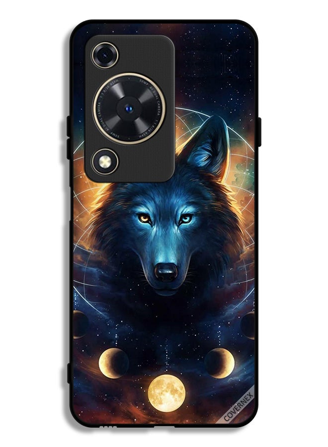 Covernex Huawei Nova Y72S Protective Case Cover Wolf In Space