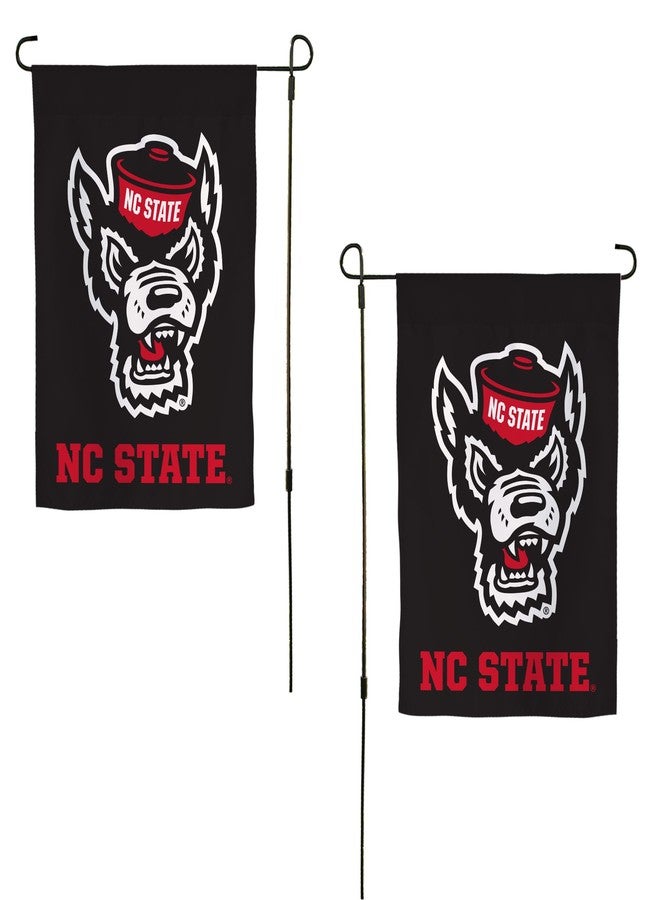 Desert Cactus North Carolina State University NCSU Garden Flag – 19 x 12 inch Carolina Wolfpack Banner, For Outdoor Display and Events (Design E) - Image 1