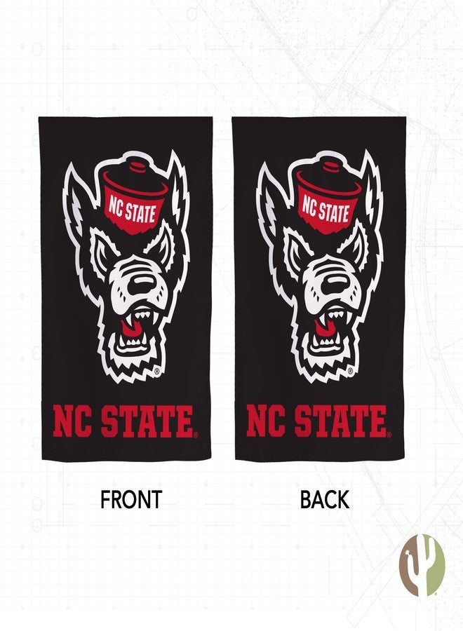 Desert Cactus North Carolina State University NCSU Garden Flag – 19 x 12 inch Carolina Wolfpack Banner, For Outdoor Display and Events (Design E) - Image 2