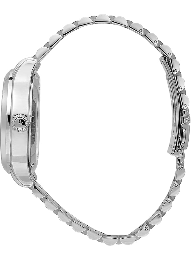 مازيراتي ساعة إيبوكا للرجال 42 مم بحركة كوارتز فضية - Image 2