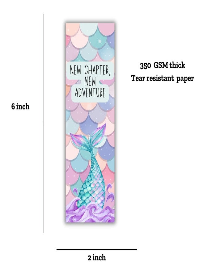 EKDALI Bookmarks Set of 32| 350 GSM Thick Book Marks | Matte Finish | NO Repeat Desigs| Pink Colour Theme Bookmark | 2 x 6 inches - Image 3