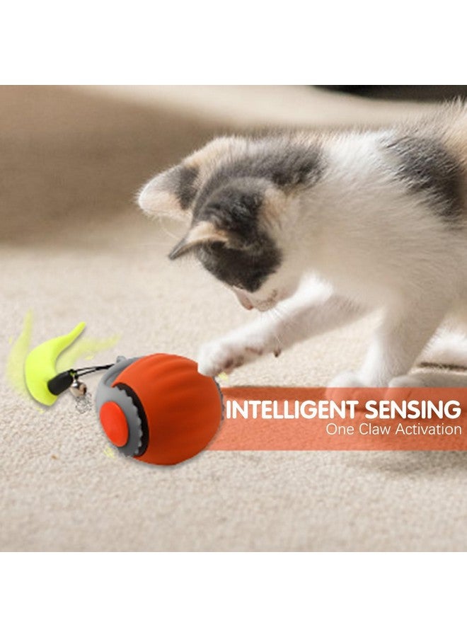 عبوتان من كرات ألعاب القطط التفاعلية، ألعاب إثراء القطط للقطط الداخلية للقطط البالغة التي تشعر بالملل، تعمل بالحركة - Image 5