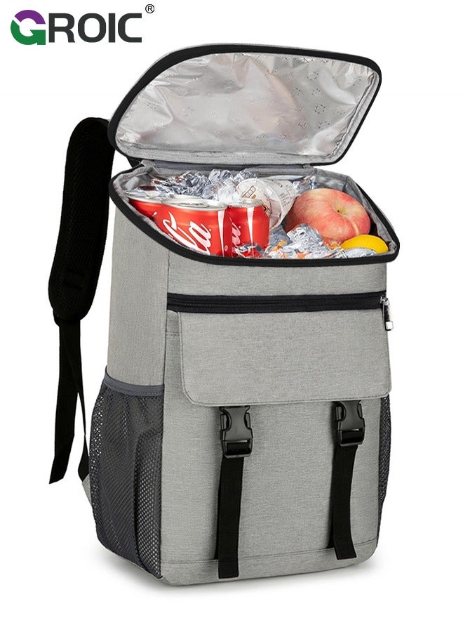 GROIC Backpack Cooler, Leakproof & Waterproof Cooler Backpack, Cooler Bag for Men Women, Large Capacity Portable Lightweight Cooler for Family Outdoor Camping Beach Picnic Hiking  - Image 5