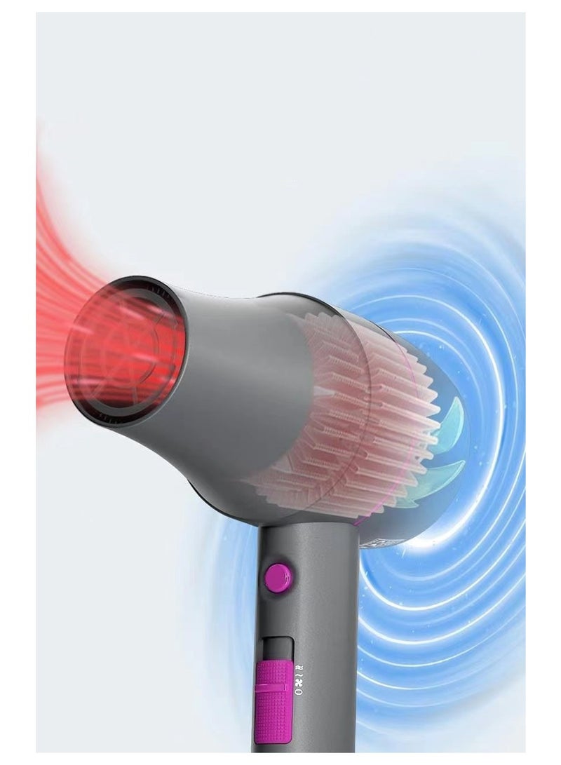 general 3-in-1 Professional Compact Hair Dryer with Comb  Volumizer Brush  Nozzle Attachment - Image 2