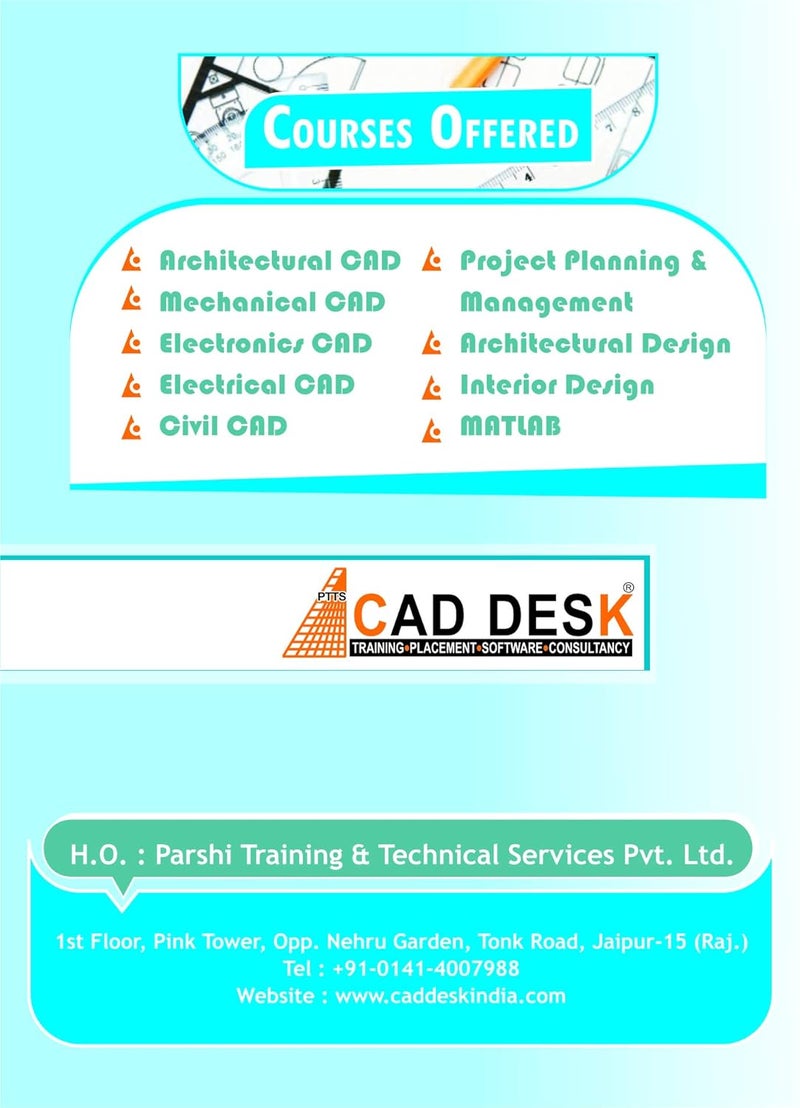 AUTOCAD (CIVIL & ARCHITECTURE) EXERCISE BOOK - Image 2