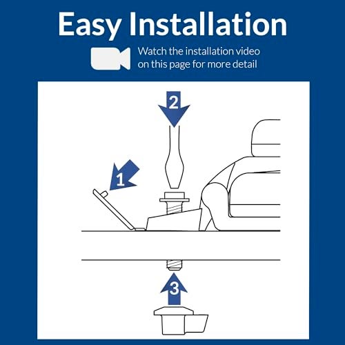BEMIS 1240200 Eljer Emblem Plastic Toilet Seat, Made Specifically for Eljer Emblem Toilets, Made in USA, Round, White - Image 5