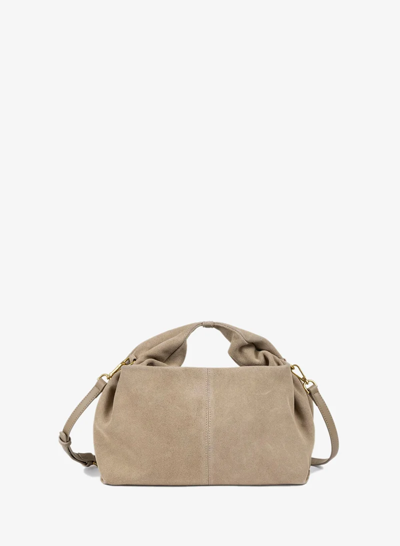 ابيكول Boho Slouchy Suede Bag