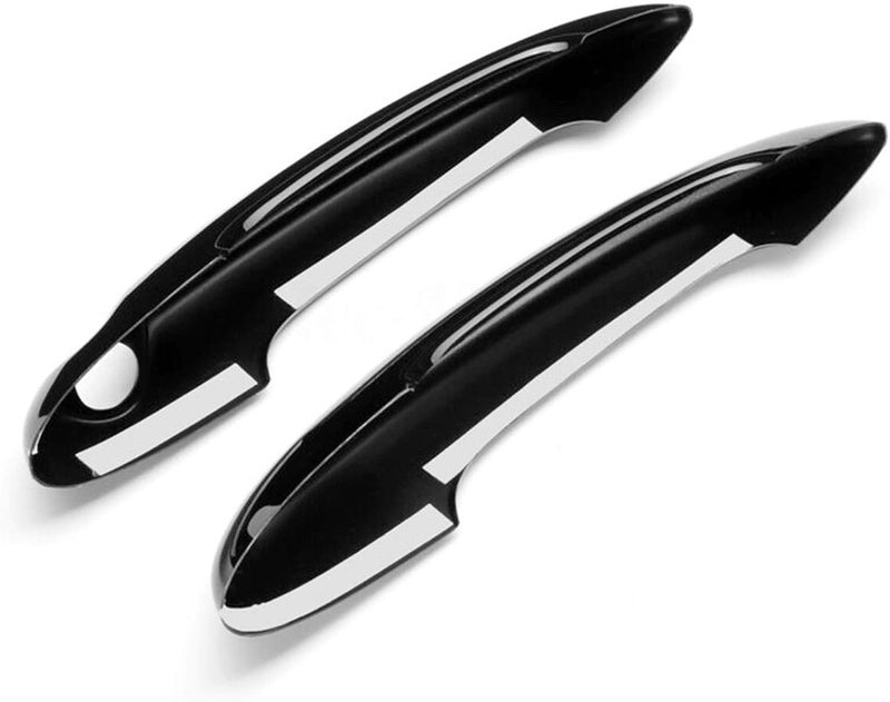 DEMULAX 4Pcs Gloss Black Car Door Handle Cover Trim - Image 5