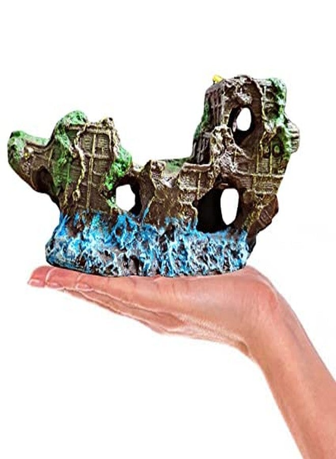 Antique Broken Ship Hidden Space for Fish Decorative Ornaments for Aquarium Decoration Toy - Image 2