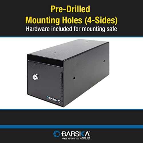 Barska AX13676 Single Key Depository Drop Safe Lock Box for Cash, Receipts and Keys,Black - Image 3
