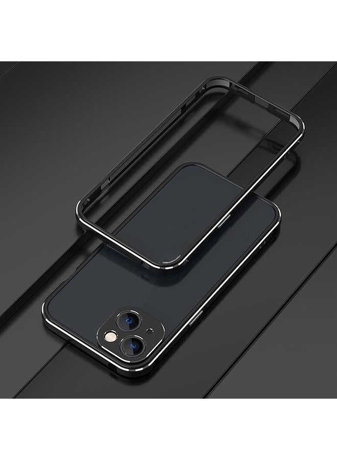 S-TOP Case For iPhone 13 mini Aurora Series Lens Protector + Metal Frame Protective Case - Image 2