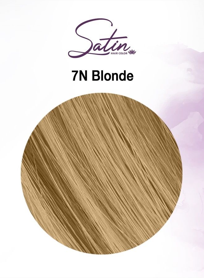 Satin Smooth Satin Hair Color - ultra vivid fashion colors - 7N - Image 2