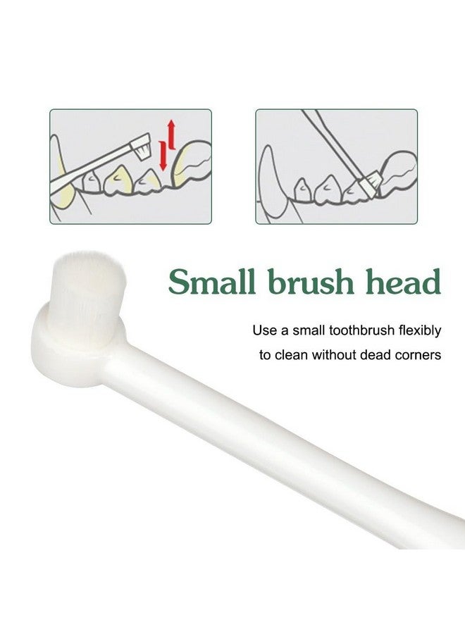MiOYOOW Small Dog Toothbrush, 2/3PCS Pet Toothbrush with Ultra Soft Bristles for Sensitive Pet Teeth & Gums Puppy Kitten Cats Small Breed Dogs - Image 5