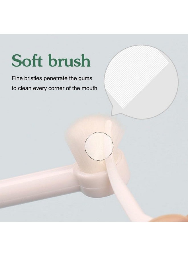 MiOYOOW Small Dog Toothbrush, 2/3PCS Pet Toothbrush with Ultra Soft Bristles for Sensitive Pet Teeth & Gums Puppy Kitten Cats Small Breed Dogs - Image 4