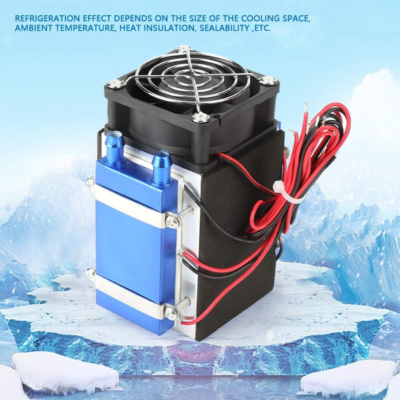 4 Core Semiconductor Cooler 12V DC DIY Refrigeration Cooling System Radiator Air Cooling Device - Image 5