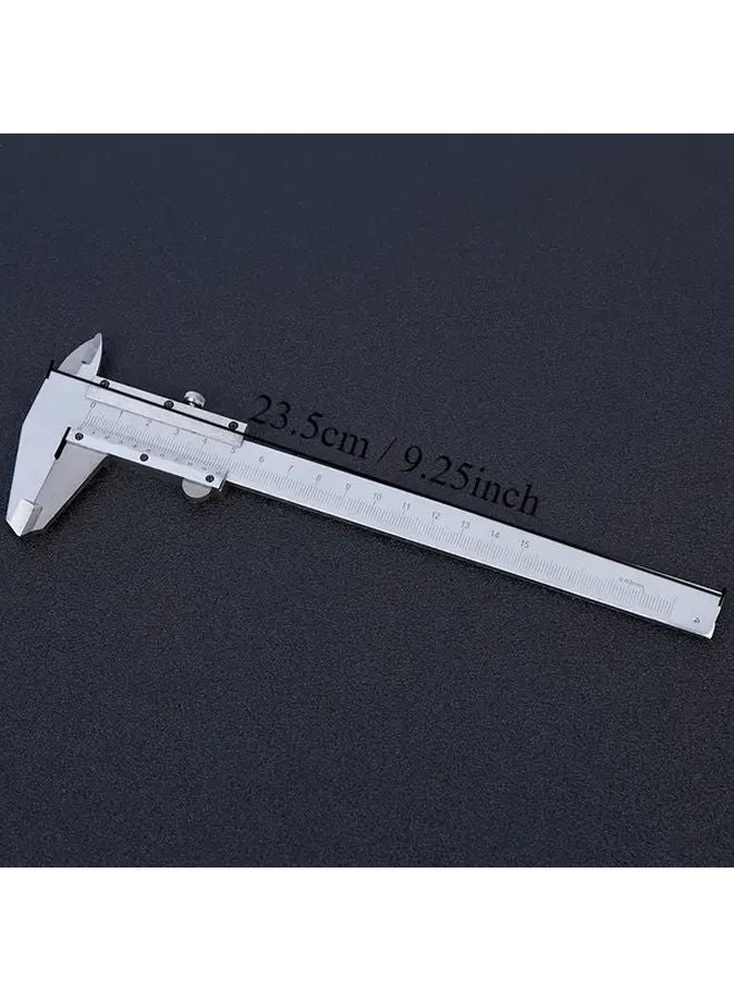 أداة قياس عالية الدقة من الفولاذ المقاوم للصدأ الفضي لصناعة الخشب DIY - Image 4