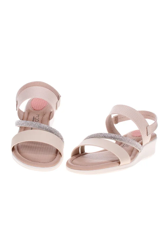 MODARE Modare Ladies Sandals With Back Strap Off White | Made In Brazil