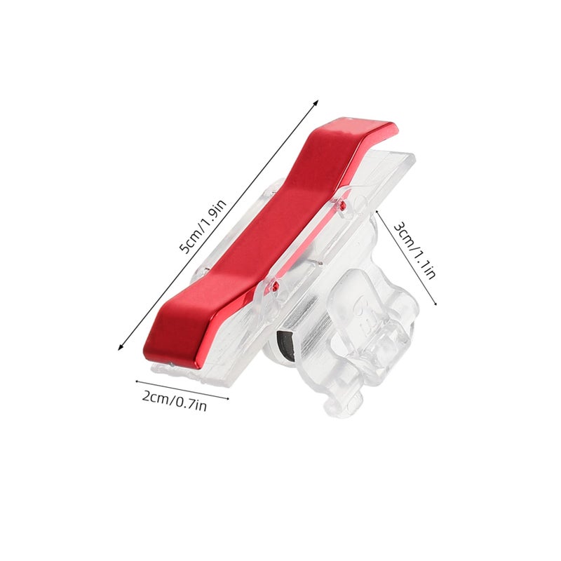 Mobile Game Controller Trigger Pair Ergonomic Design High Sensitivity Enhanced Shooting Comfortable Gaming Handle - Image 3