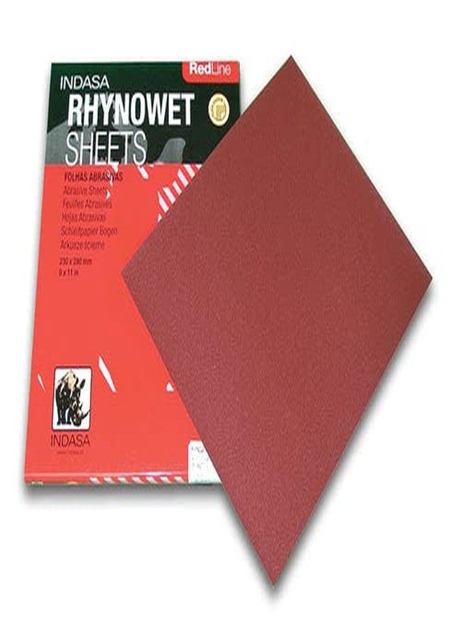 INDASA Buy Indasa Redline Rhynowet Wet & Dry Sanding Sheets, 6 & 7 Series 9" x 11" / 1500 - Image 2