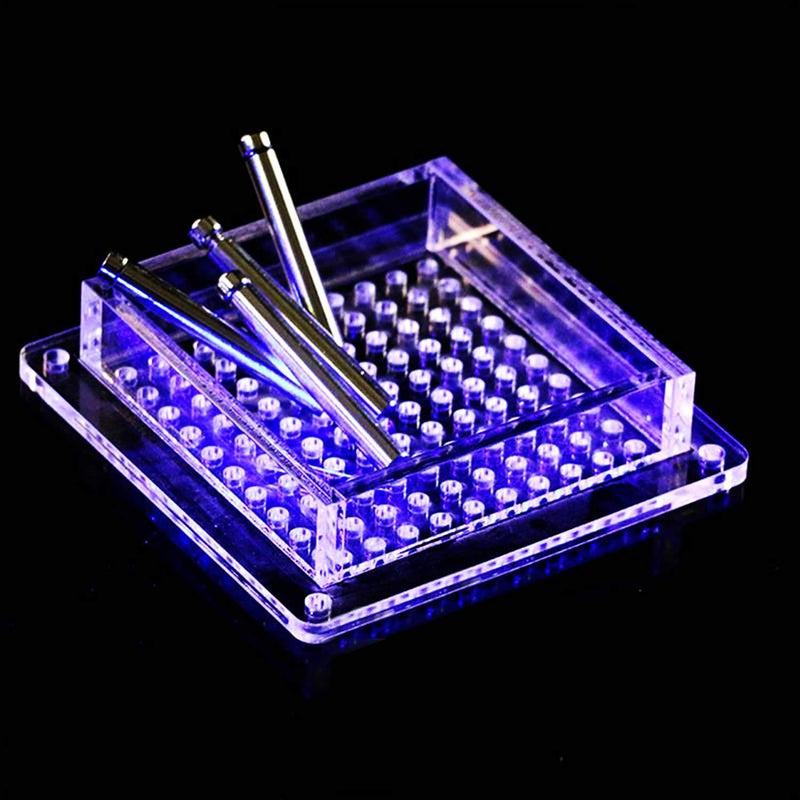 DUEBEL Caviar Maker Box, Molecular Gastronomy Kit | 100 Holes Roe Sauce Dispenser with Strainer Spoon - Image 5