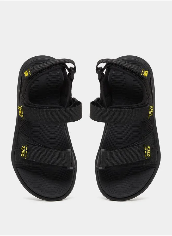 Styli Comfort Sandals with Hook and Loop Closure