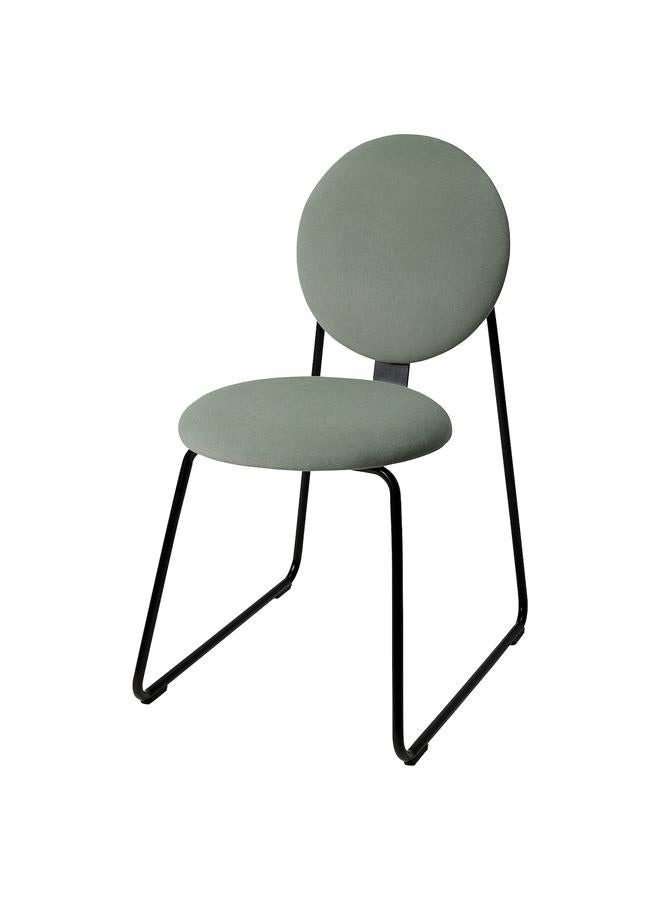 Zaboon Chair, black/Hakebo grey-green - Image 1