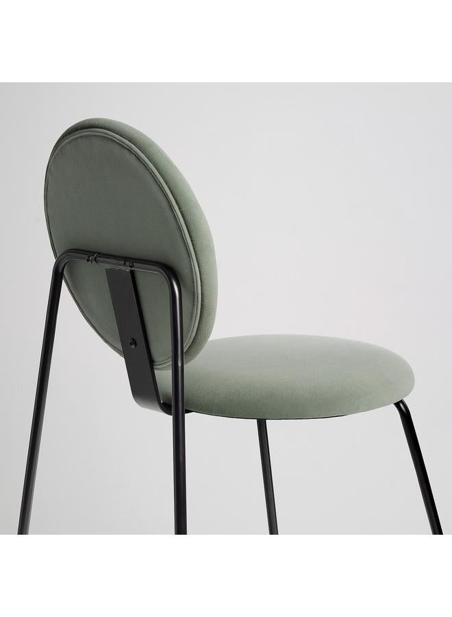 Zaboon Chair, black/Hakebo grey-green - Image 3