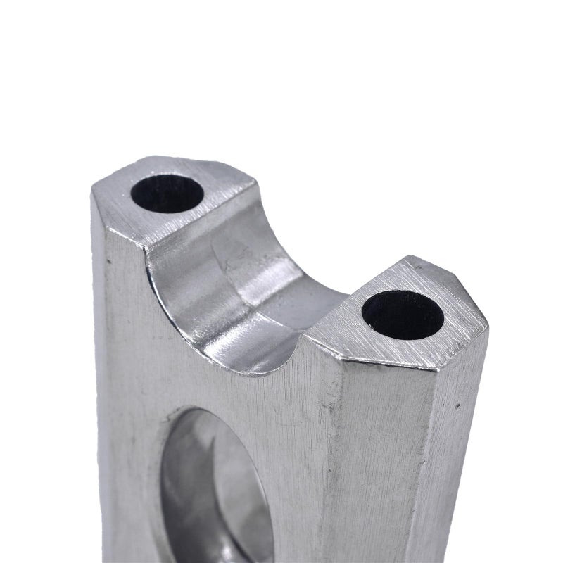PPR PIT PRO RACING Motorcycle Handlebar Risers, 7/8" 22 mm Handlebar Mount Clamp Risers Replacement for SSR CRF 110 125cc Razor MX350 Dirt Pit Bike Coleman Mini Bike BT200X CT200U-EX MB200 Motovox MBX10 Parts (Silver) - Image 5